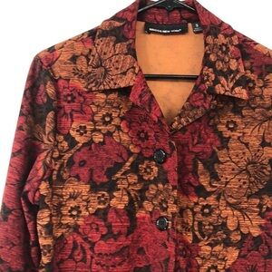 Briggs New York Button Down Blazer Size S (Jacket Shirt)